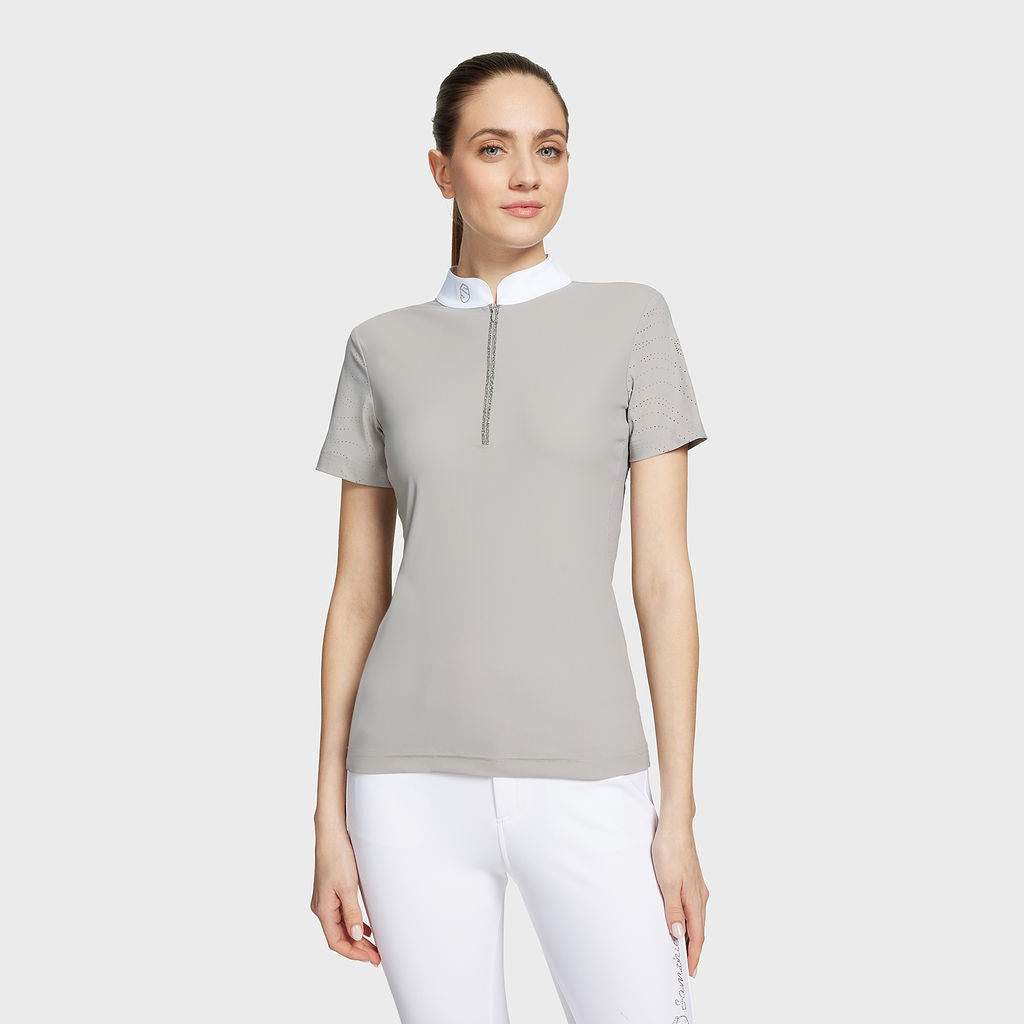 Ladies Aloise Air Short Sleeve Show Shirt - Mineral