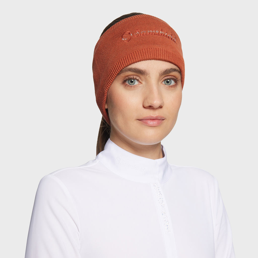 Ladies Amalie Crystal Headband - Copper Coin