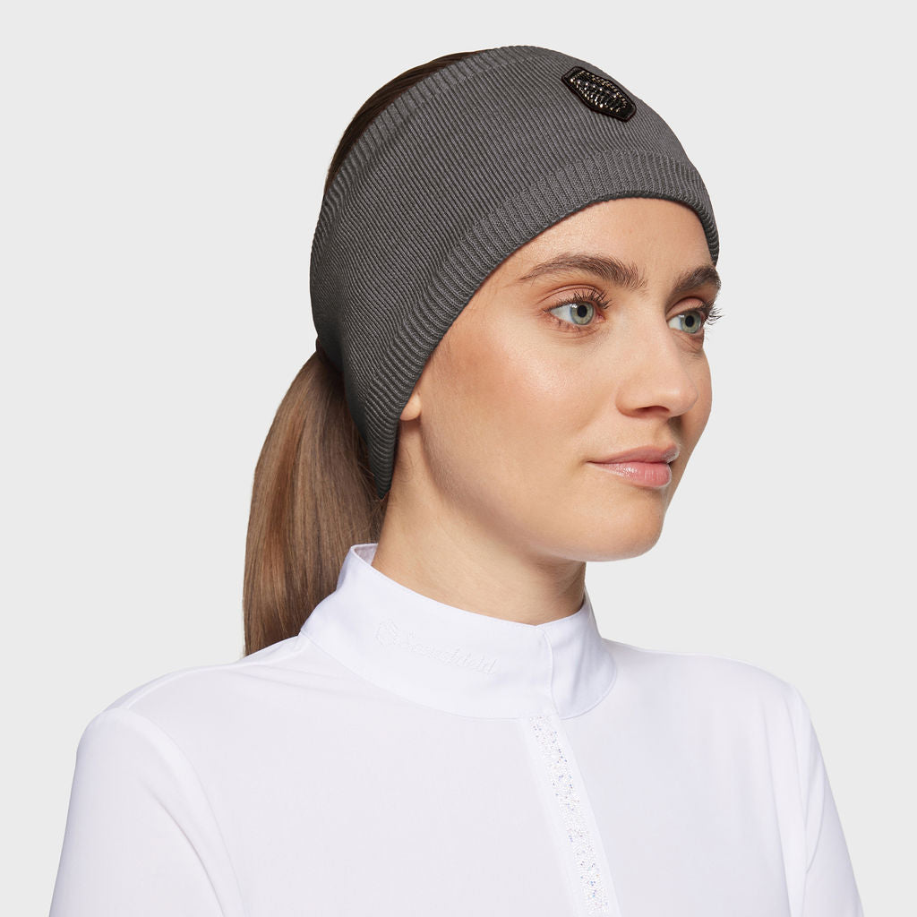 Ladies Amalie Pearl Headband - Asphalt