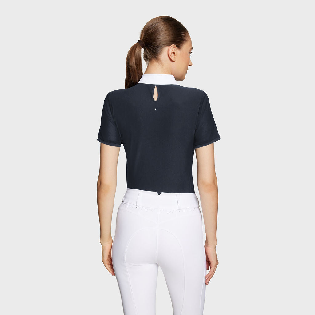 Ladies Apolline Boreal S/S Show Shirt - Navy