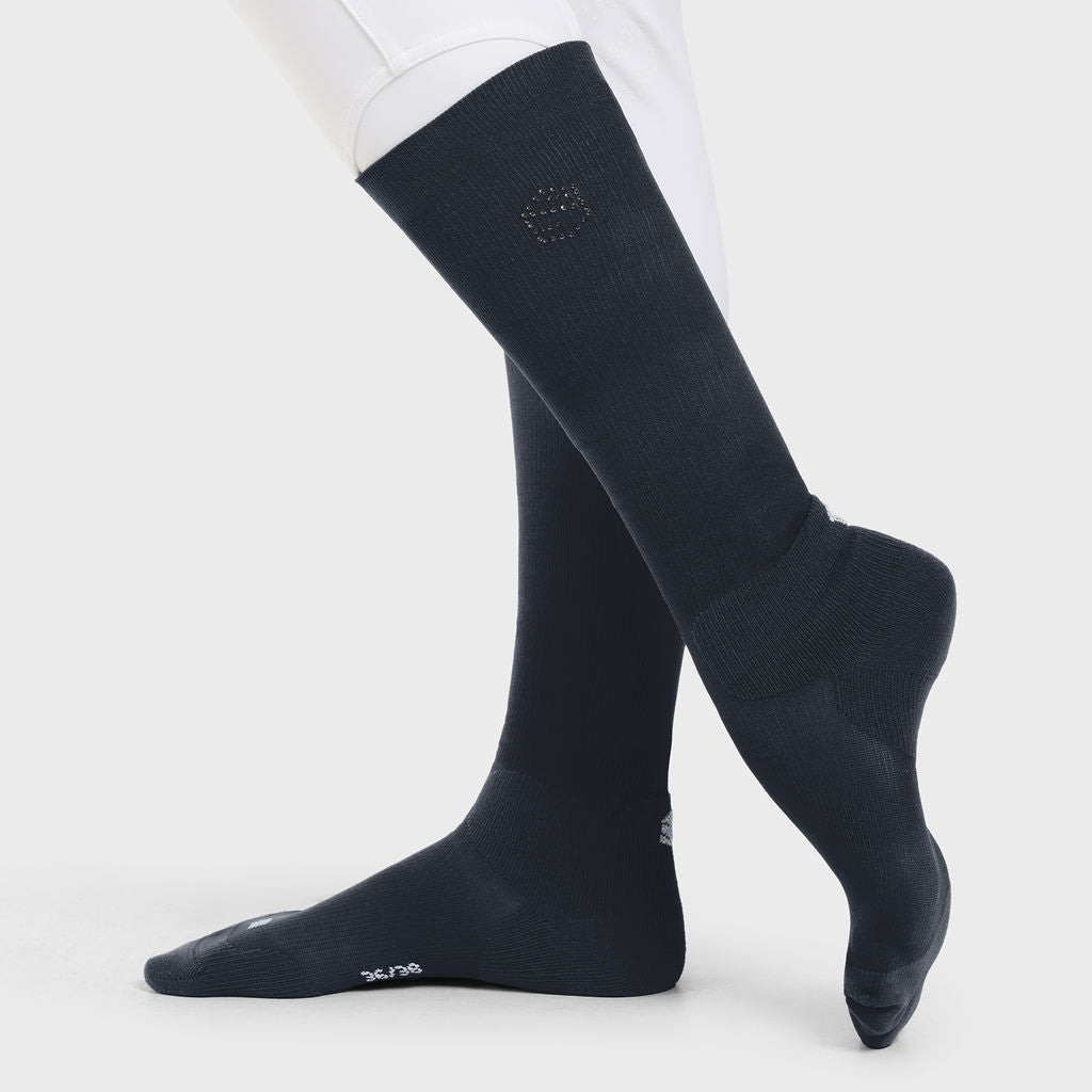 Ladies Balzane Soft Socks - Navy