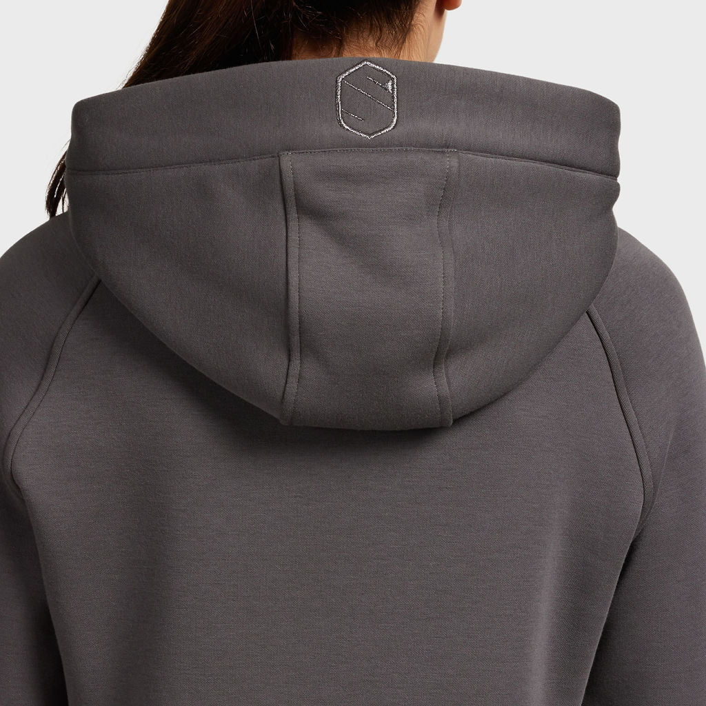 Ladies Betty Hoodie Sweatshirt - Asphalt (LAST ONE - SMALL)