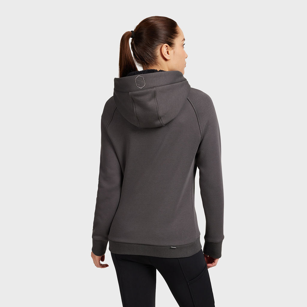 Ladies Betty Hoodie Sweatshirt - Asphalt