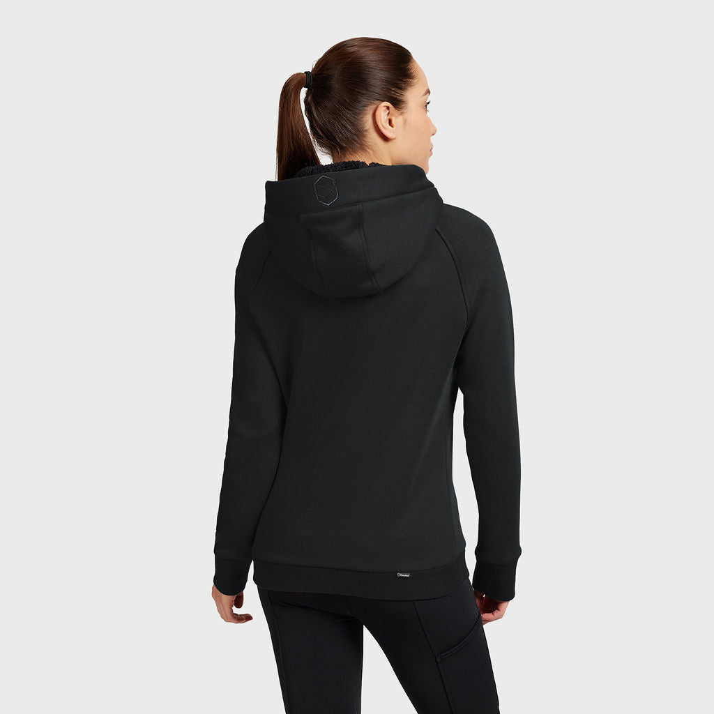 Ladies Betty Hoodie Sweatshirt - Black