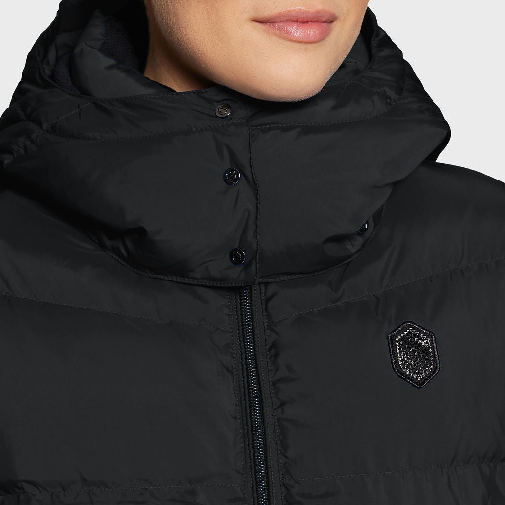 Ladies Billie Puffer Bomber - Black