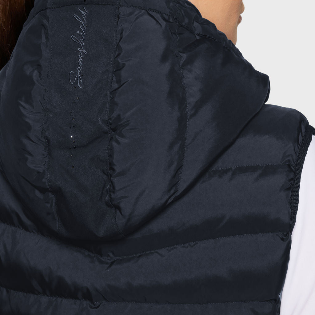 Ladies Chamonix Puffer Vest - Navy