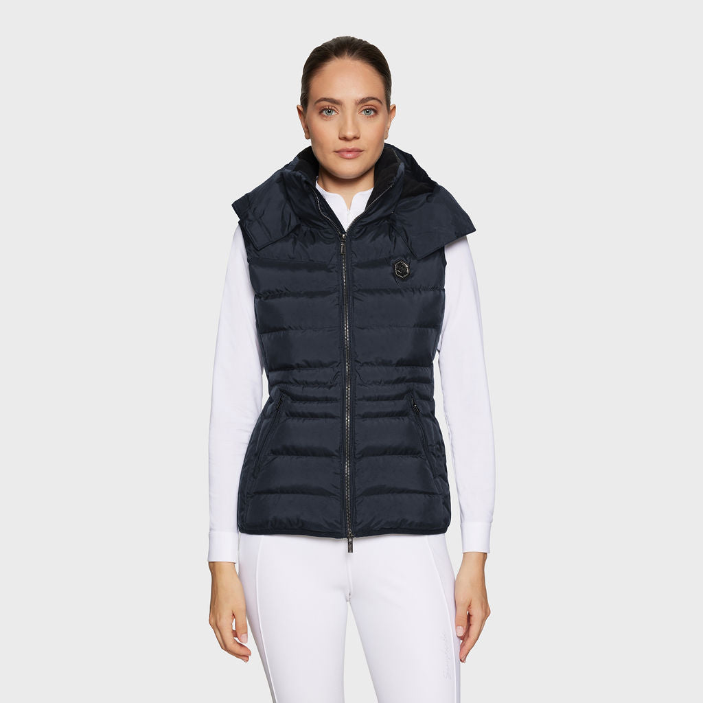 Ladies Chamonix Puffer Vest - Navy