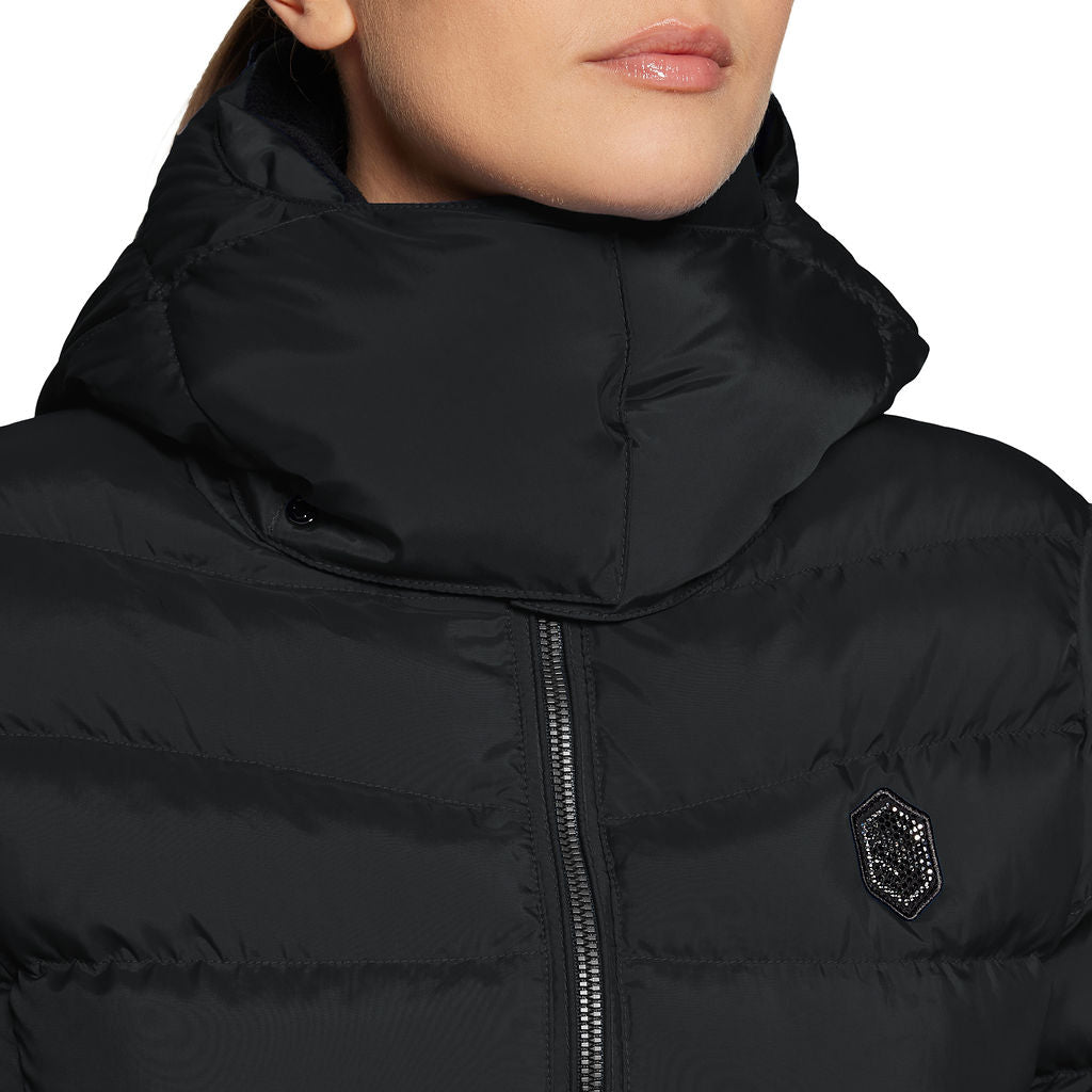 Ladies Courchevel Puffer Coat - Black