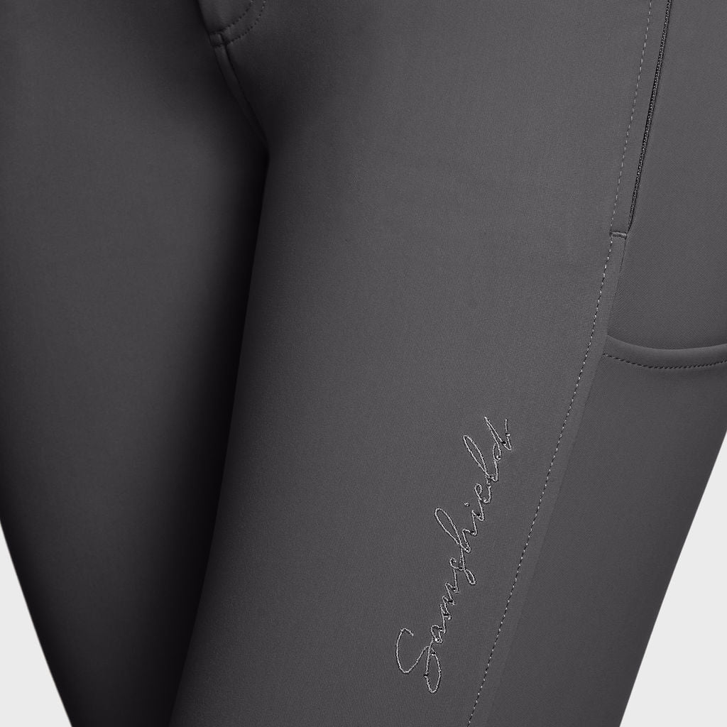 Ladies Even High Rise Breeches - Magnet