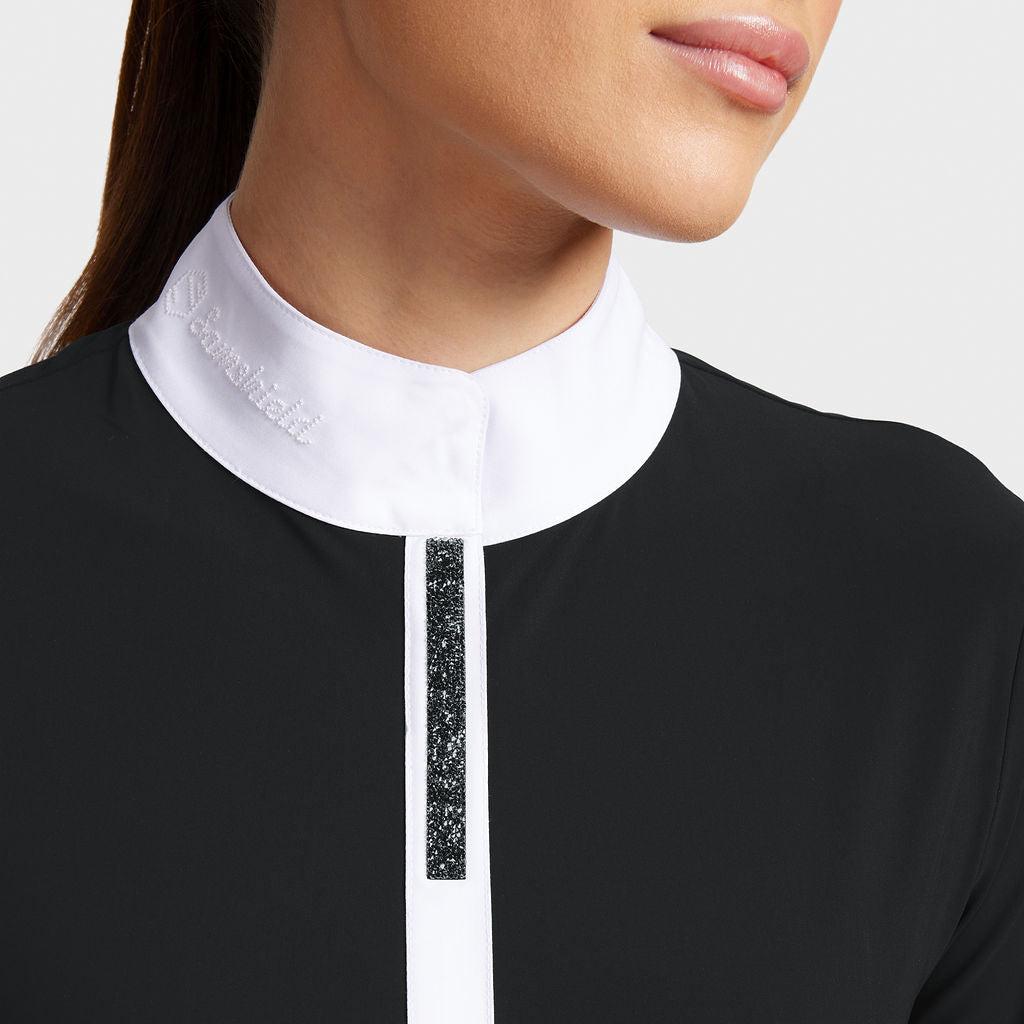 Ladies Julia Premium L/S Show Shirt - Black