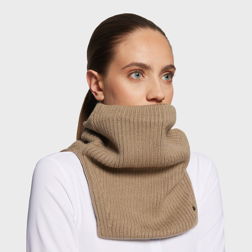 Ladies Lulli Neckwarmer - Camel