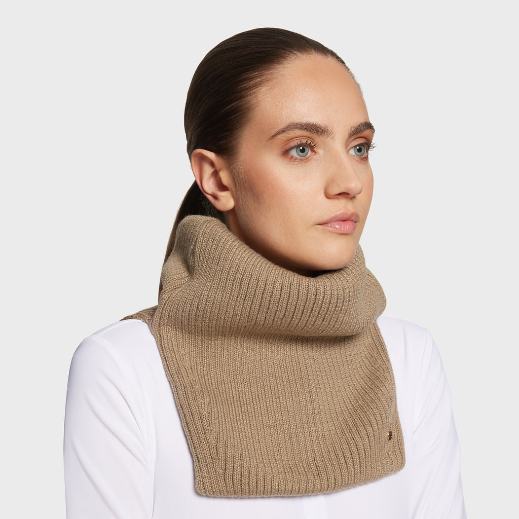 Ladies Lulli Neckwarmer - Camel