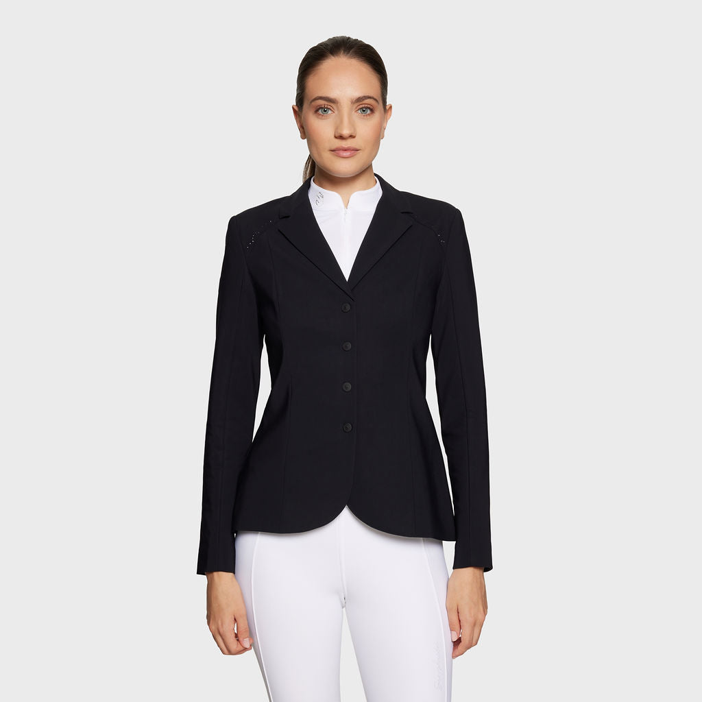 Ladies Olympe Crystal Show Jacket - Black