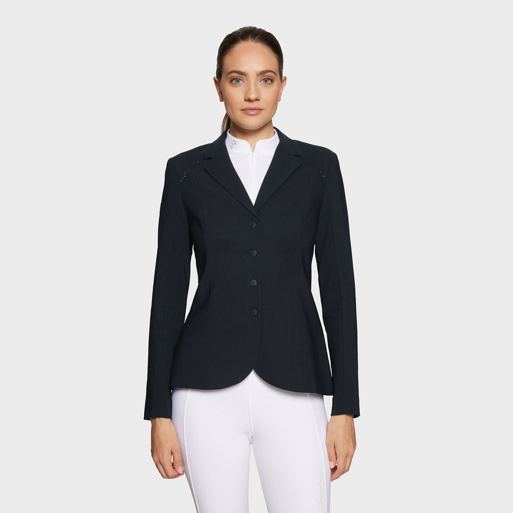 Ladies Olympe Crystal Show Jacket - Navy