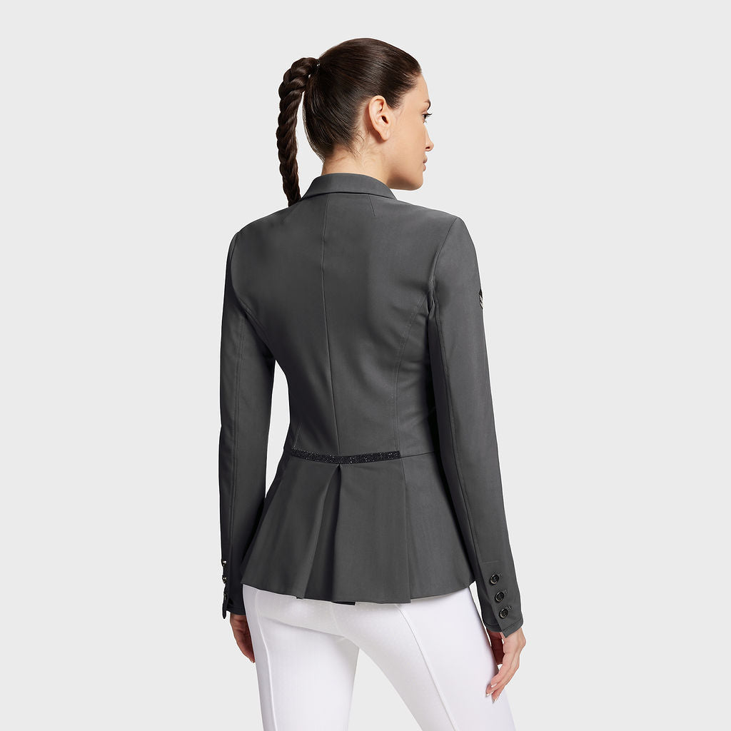 Ladies Victorine Crystal Fabric Show Jacket - Magnet