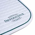 Biarritz White Saddle Pad