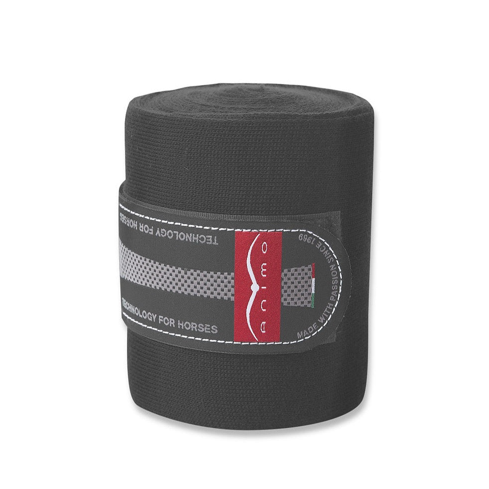 product shot image of the animo web stable bandages set of 2 grey
