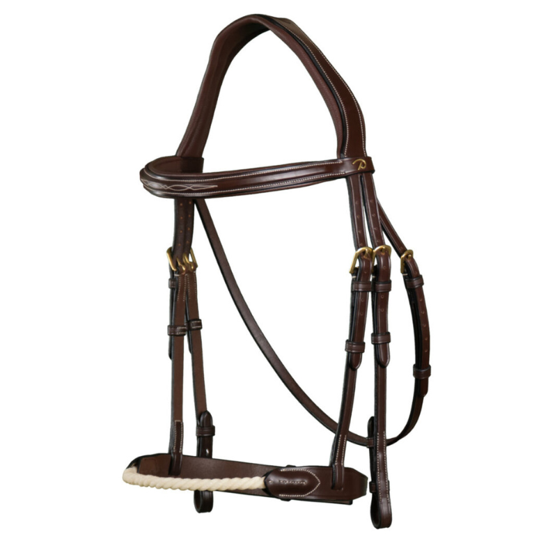 product shot image of the dy'on rope noseband bridle