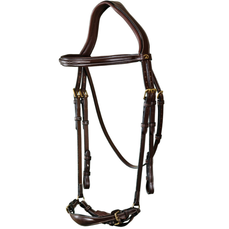 product shot image of the dy'on adjustable drop noseband bridle
