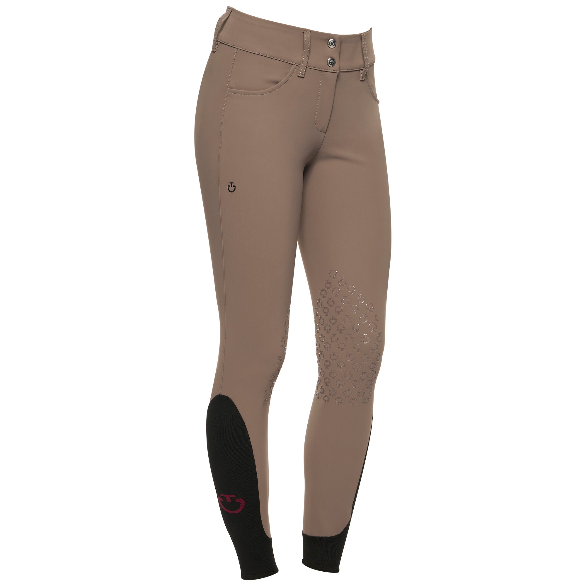 product shot image of the Ladies High Rise American Breeches - Taupe