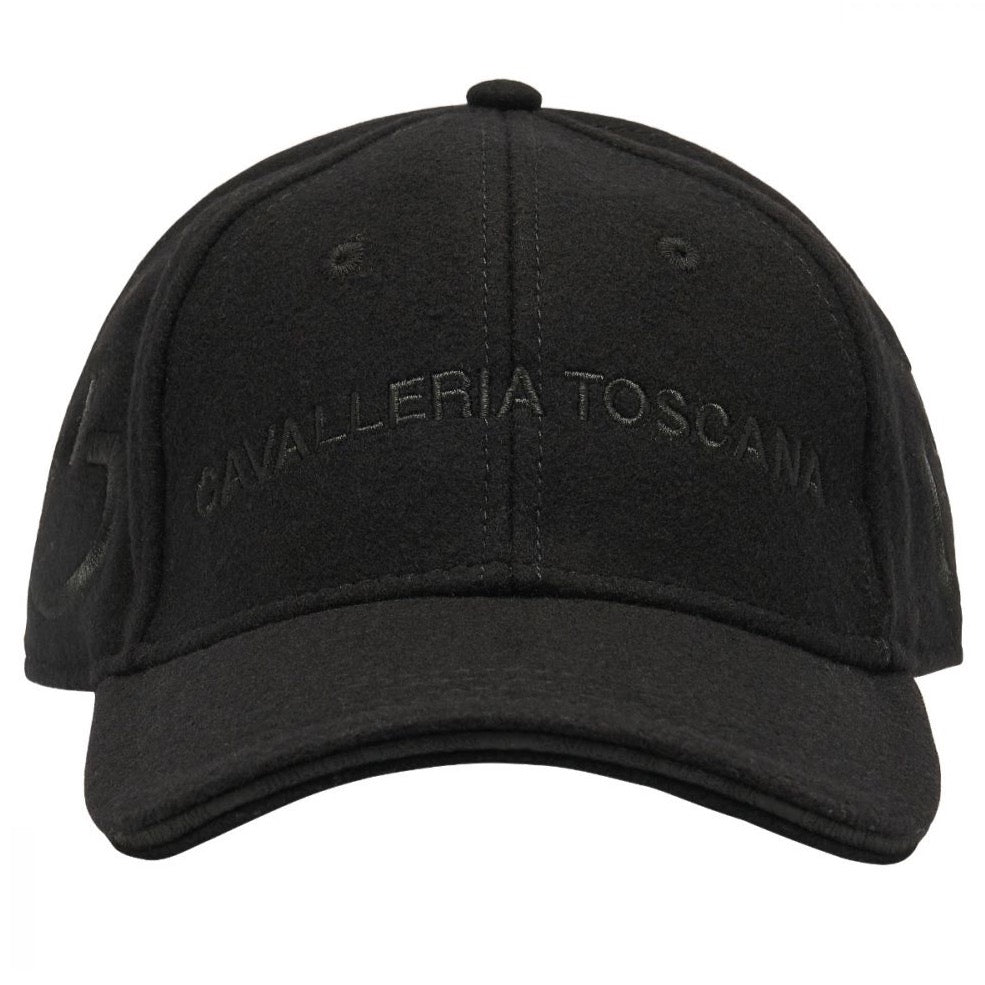 product shot image of the Wool Baseball Cap - Black