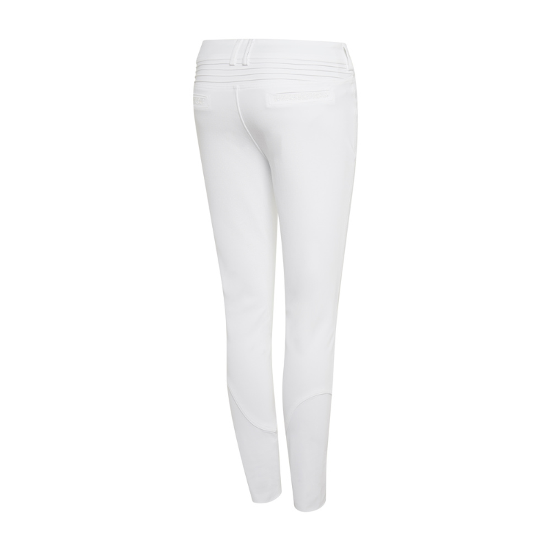 product shot image of the Ladies Diane Full Grip  Breeches - White