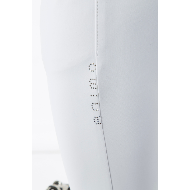 product shot image of the Girls Nazare Riding Breeches - White