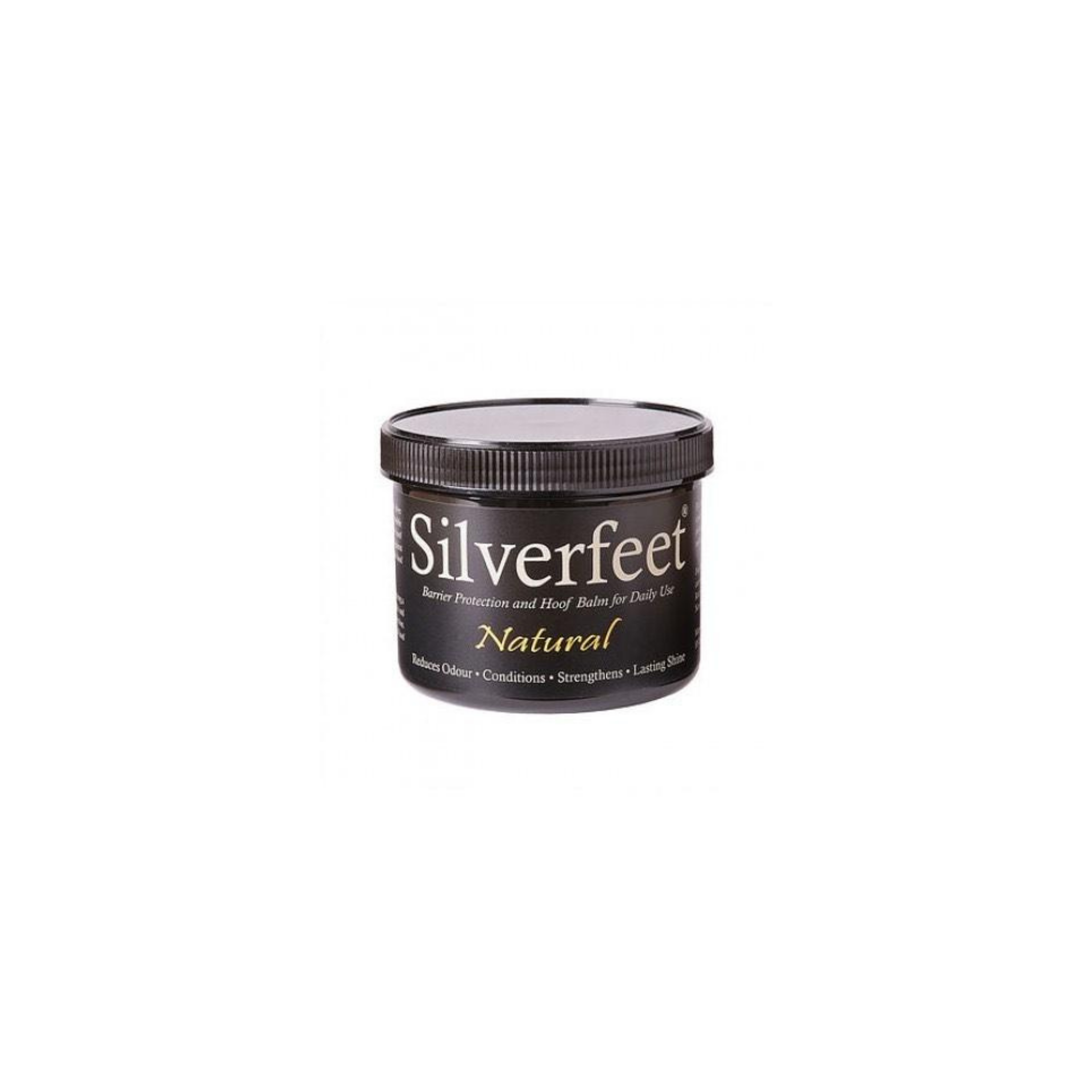 product shot image of the silverfeet hoof balm natural 400ml