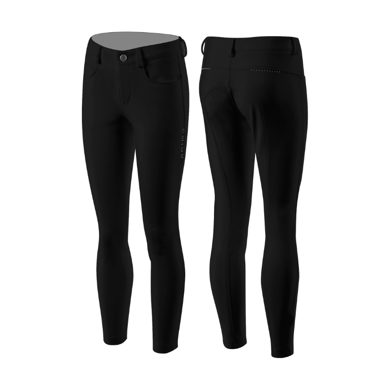 product shot image of the Girls Nazare Riding Breeches - Black