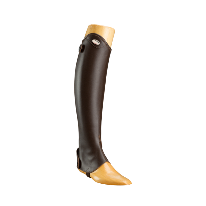 product shot image of the Elastic Mini Chaps - Brown
