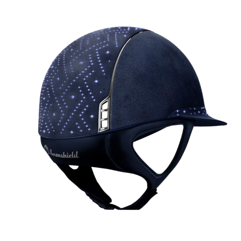 product shot image of the Custom Aztec Miss Shield Premium With Top & Frontal Band -  Navy