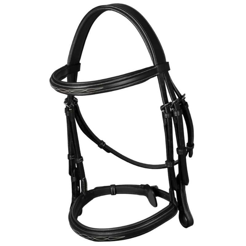 product shot image of the Hunter Cavesson Noseband Bridle
