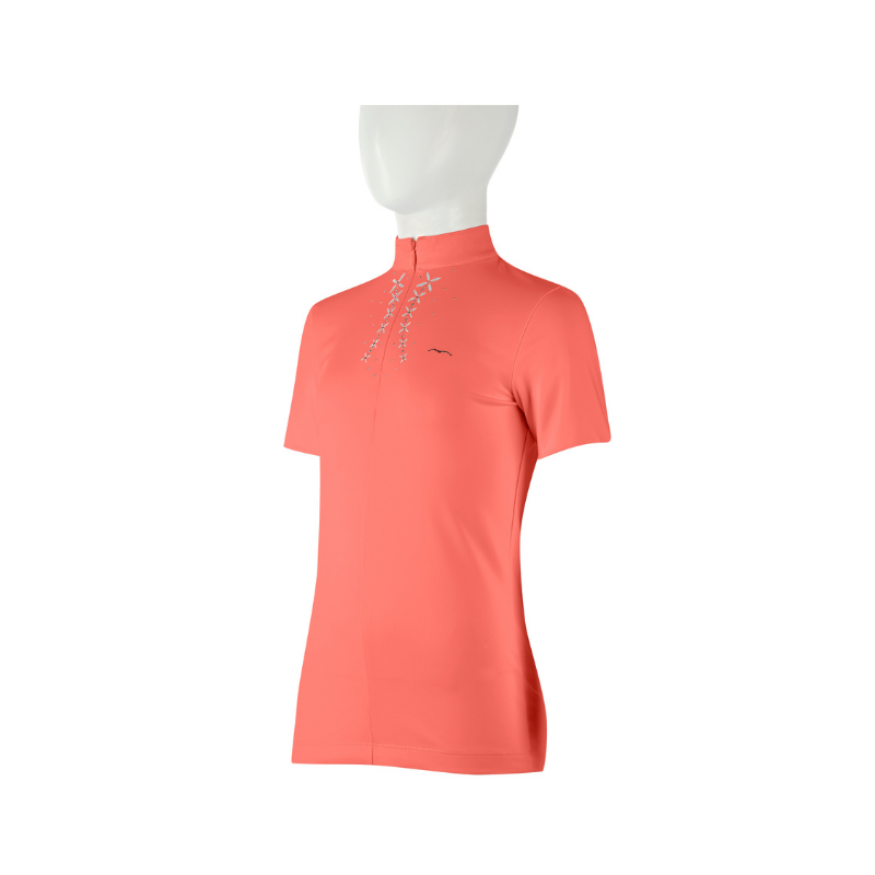 product shot image of the Girls Bastien Show Shirt - Coral