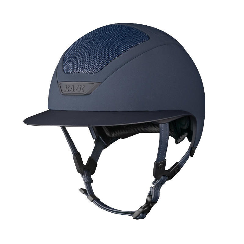 product shot image of the kask star lady hunter riding hat navy