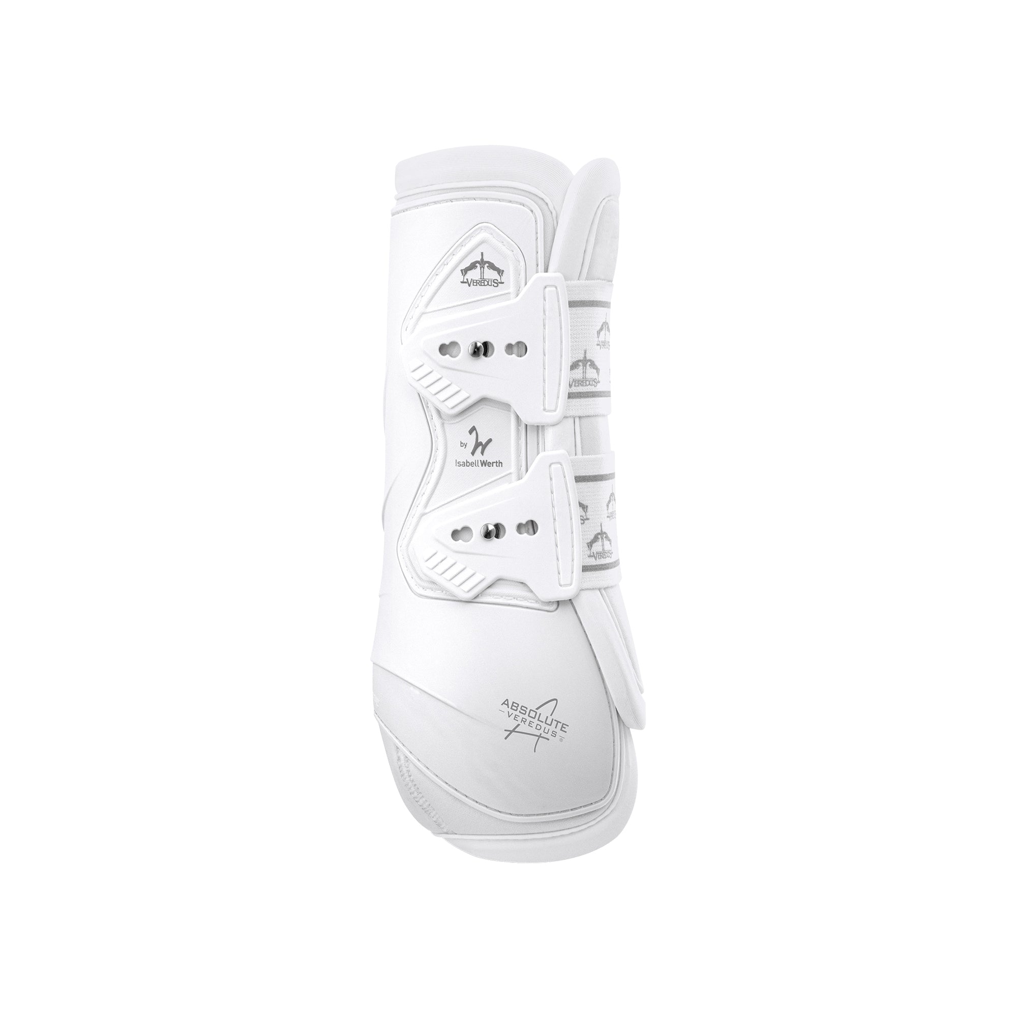 product shot image of the Absolute Dressage Elastic Tendon Boots - White