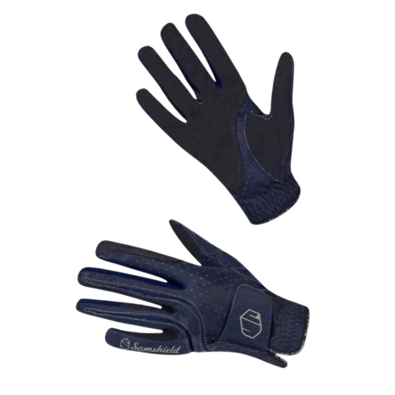 product shot image of the samshield v skin hunter gloves navy