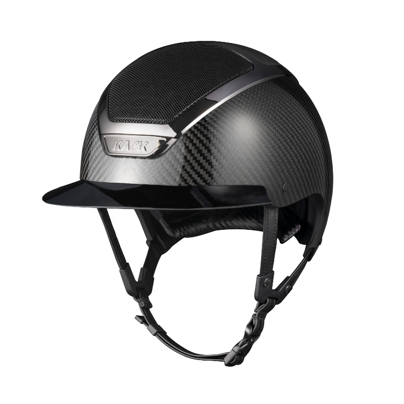 product shot image of the kask star lady carbon riding hat black