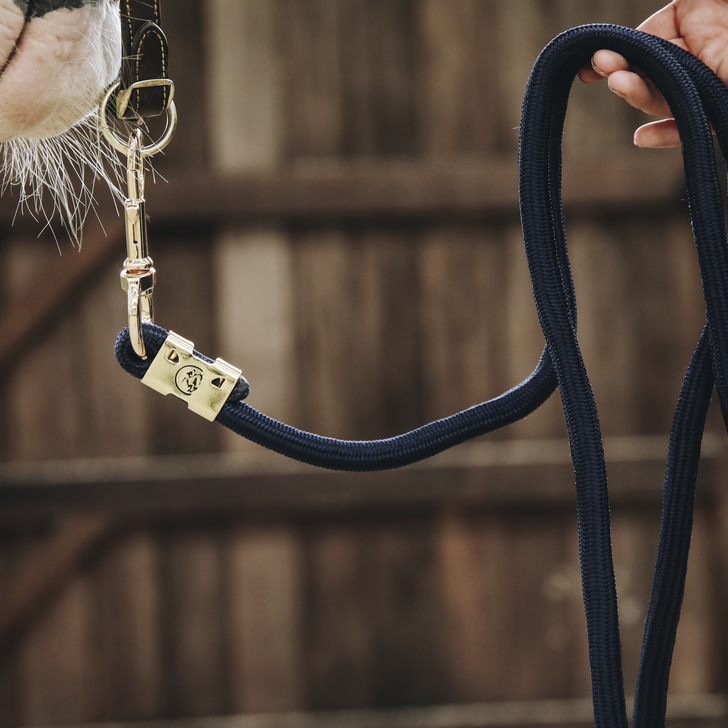 product shot image of the Basic Lead Rope - Navy