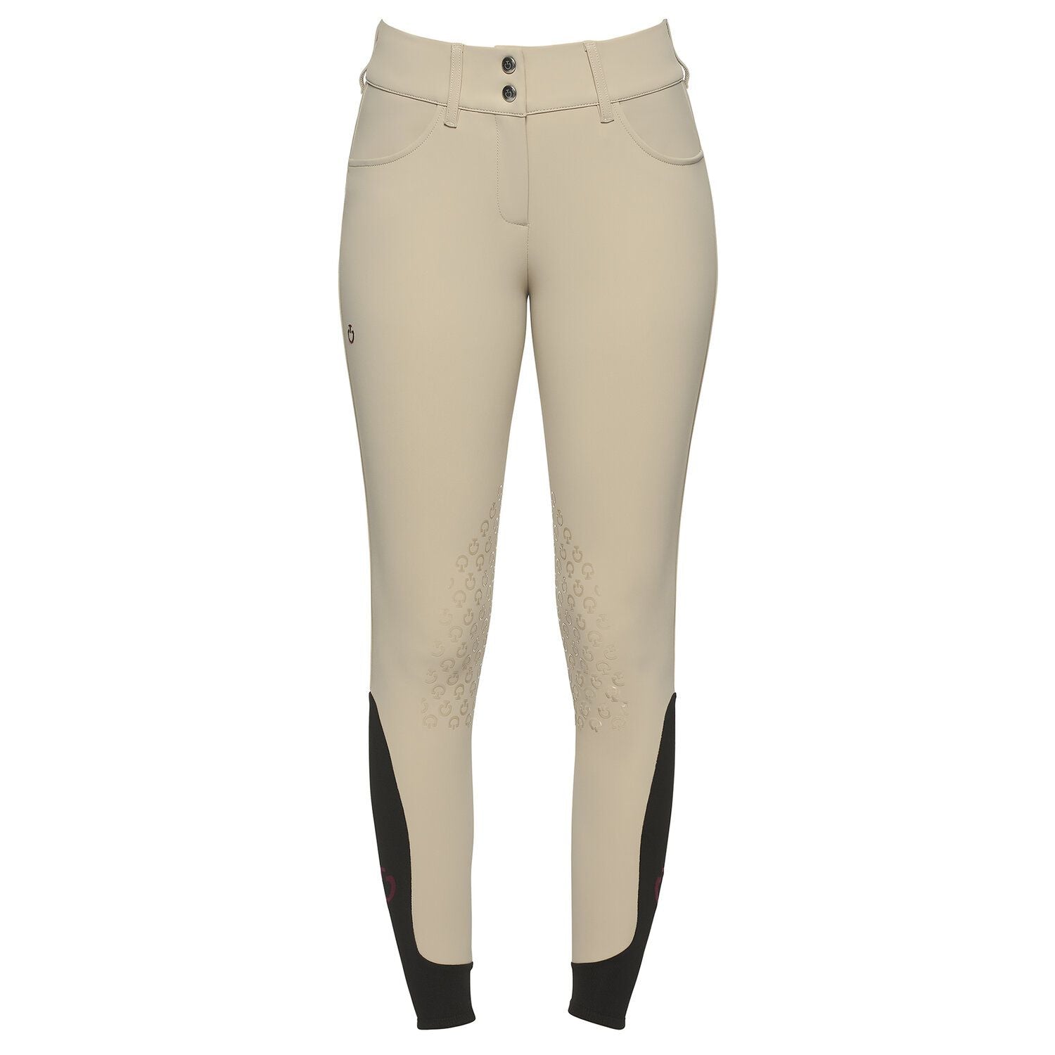 product shot image of the Ladies High Rise American  Breeches - Beige