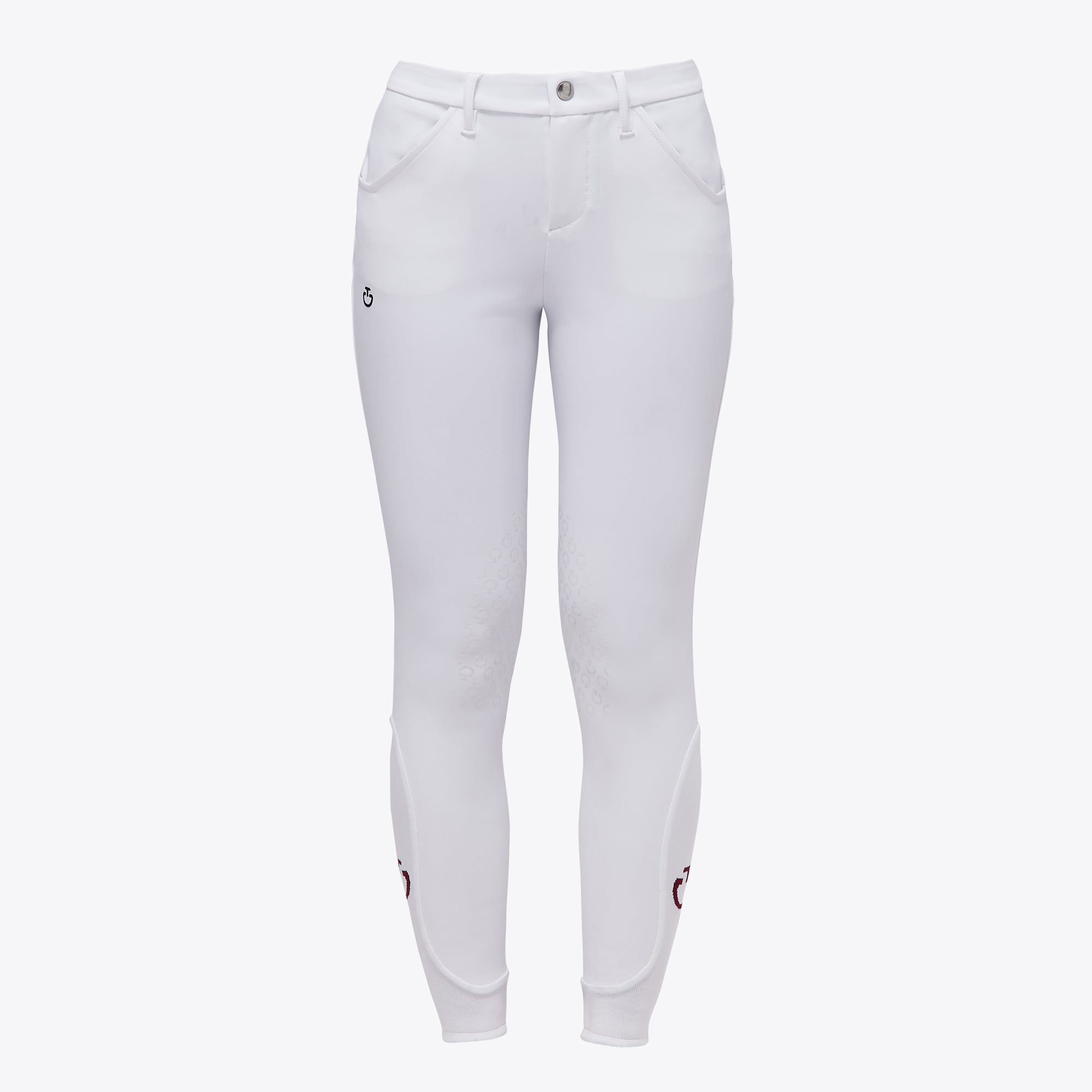 Young Riders CT Unisex Riding Breeches - White