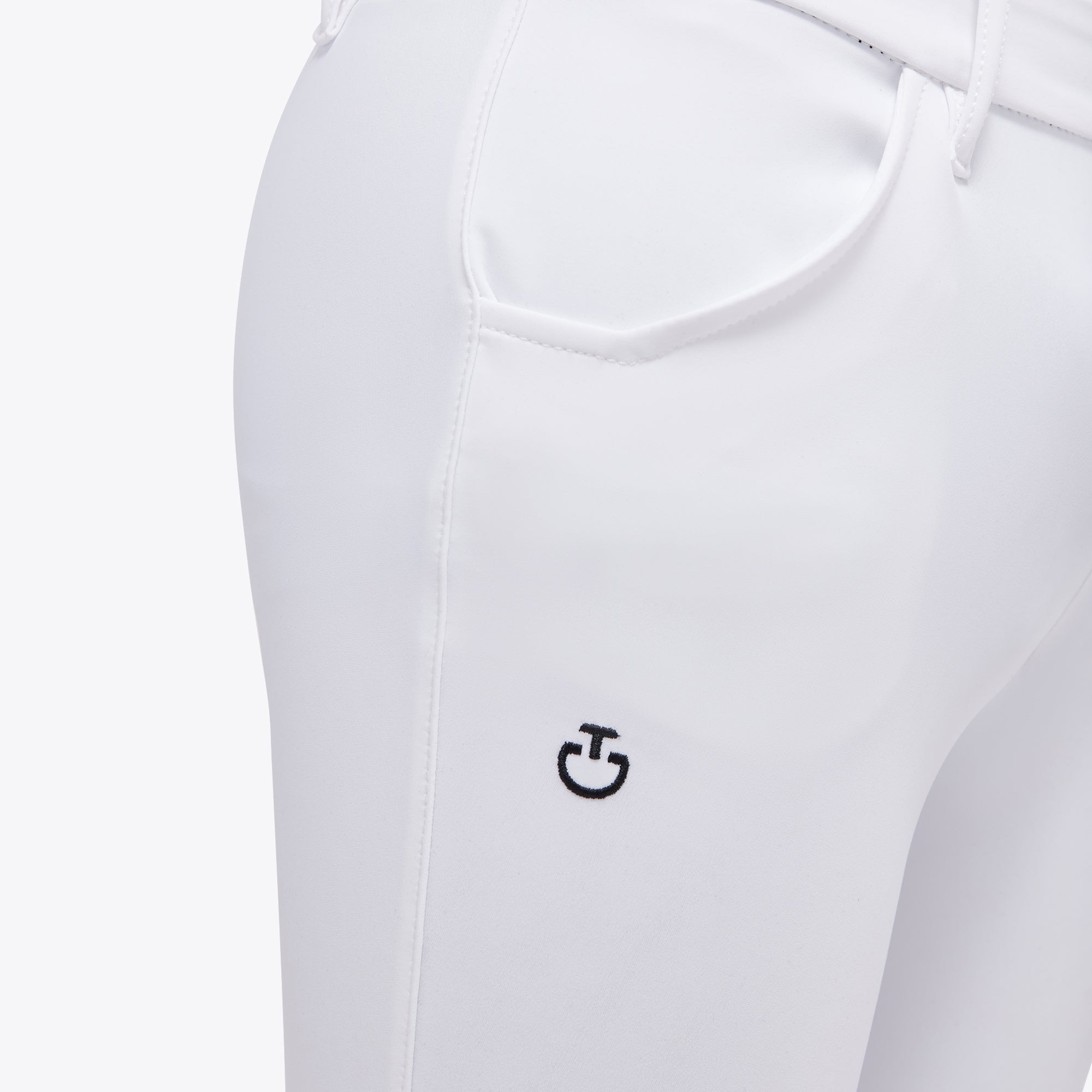 Young Riders CT Unisex Riding Breeches - White