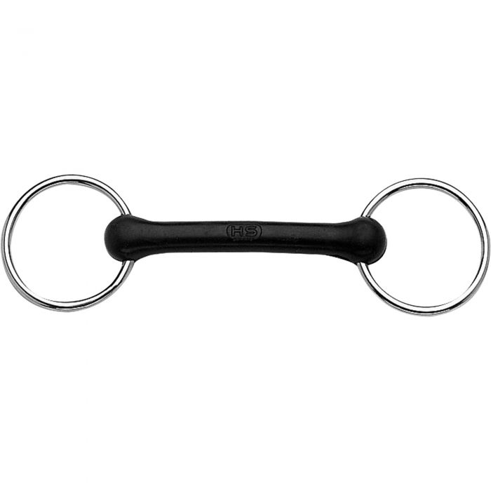 product shot image of the sprenger rubber mullen mouth snaffle