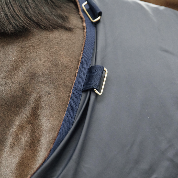 product shot image of the Turnout Rug All Weather Hurricane 150g - Navy