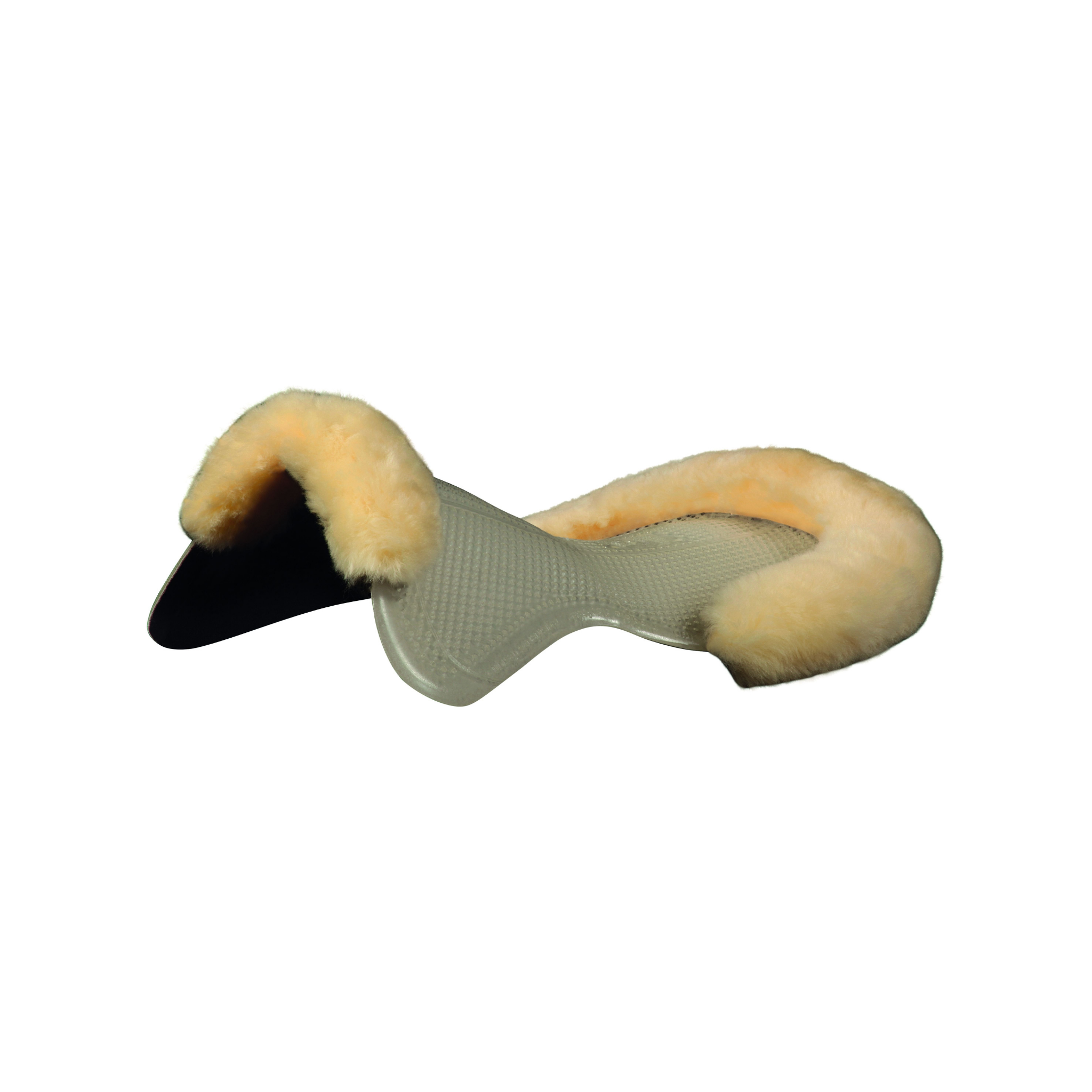 product shot image of the acavallo cut out sheepskin gel pad