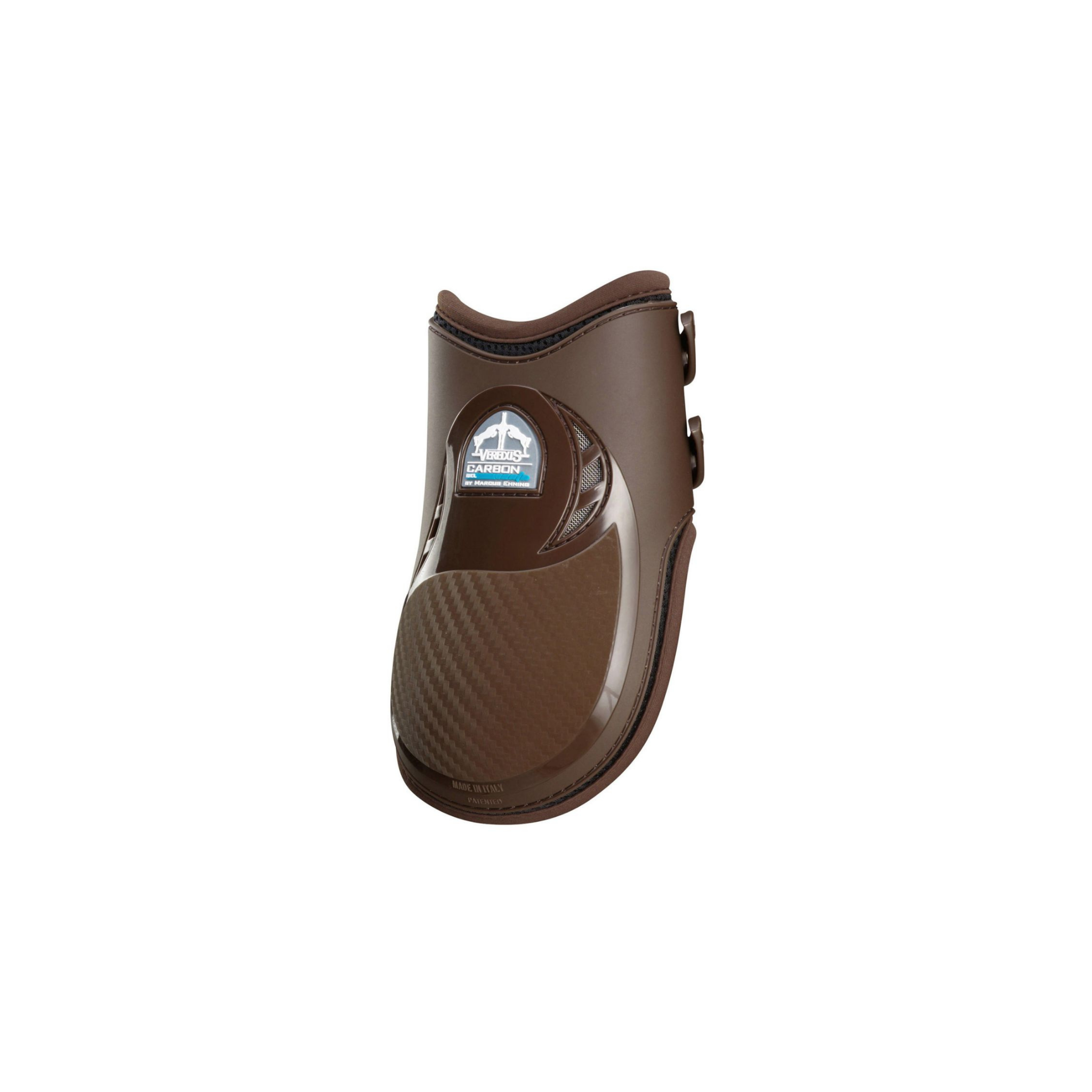 product shot image of the veredus veredus carbon gel vento fetlock boots brown