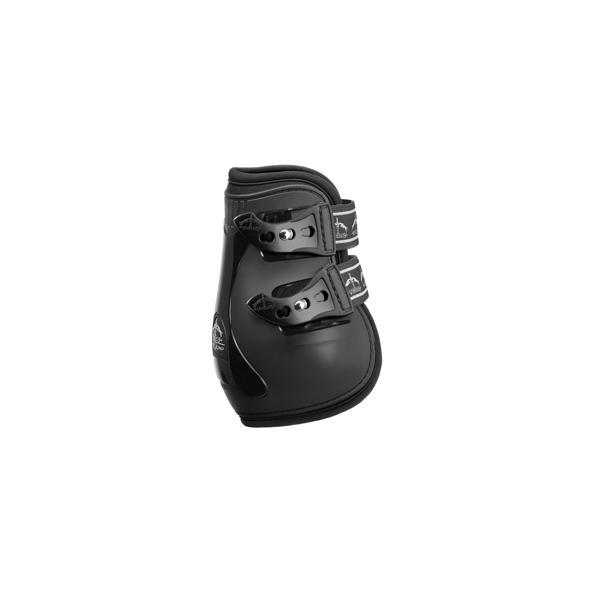 product shot image of the veredus veredus pro jump elastic fetlock boots black