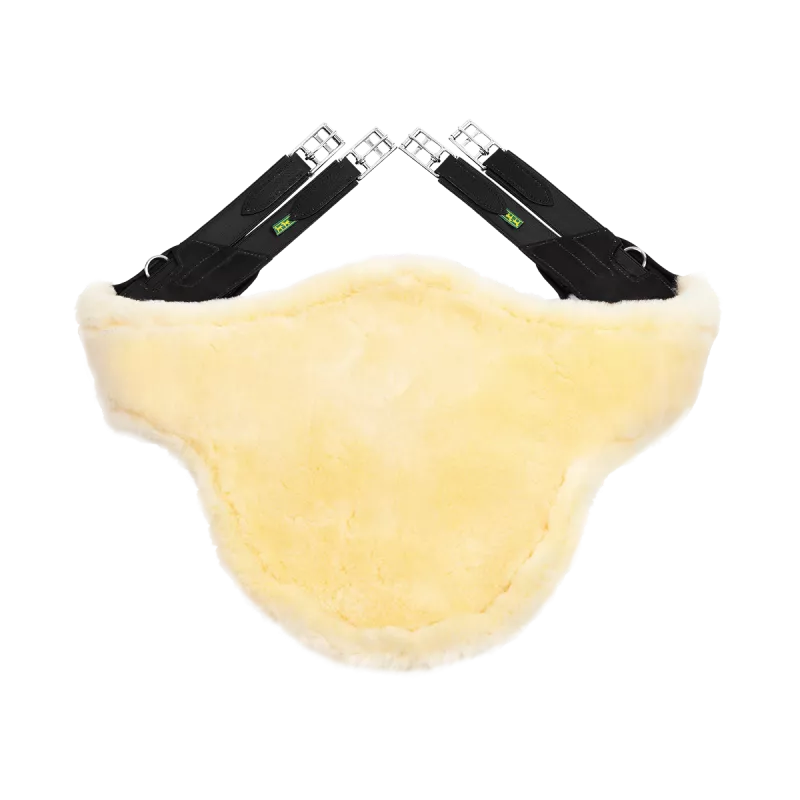 product shot image of the Stud Girth with Removable Sheepskin Lining