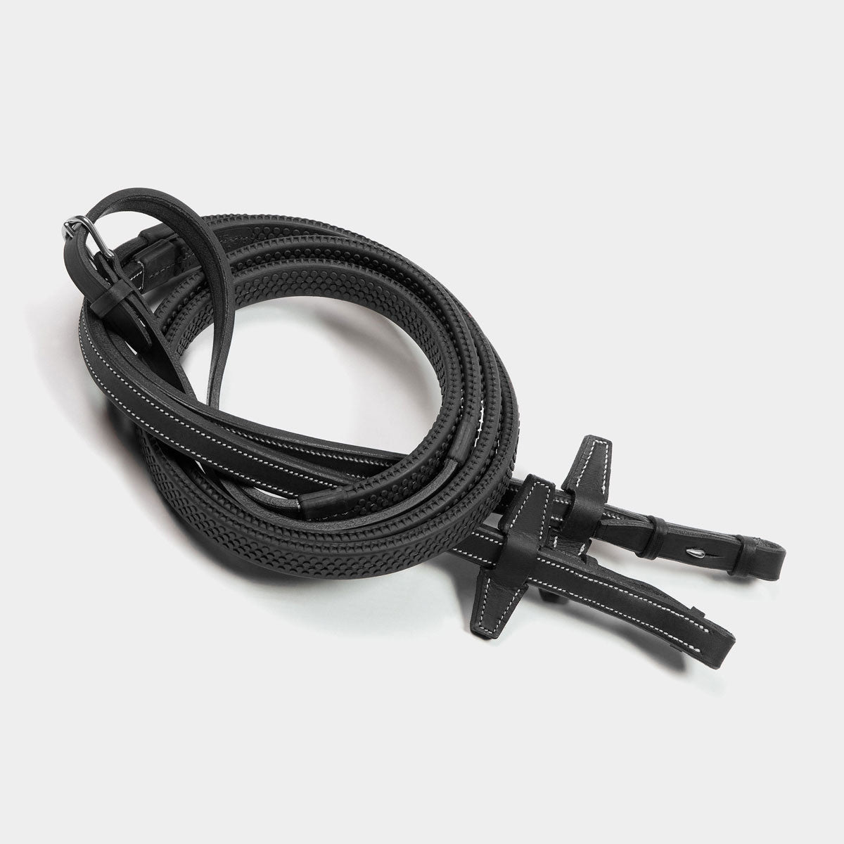 product shot image of the devoucoux hunter rubber reins