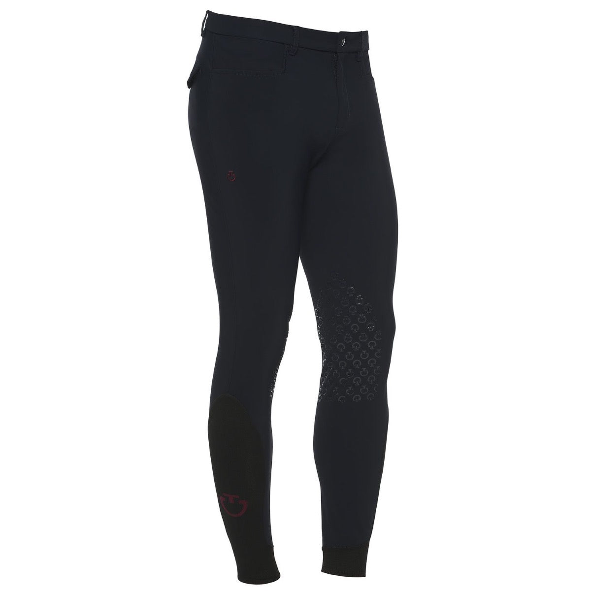 product shot image of the cavalleria toscana mens new grip breeches navy