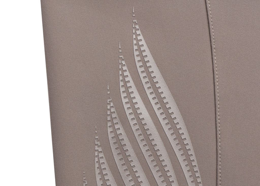 product shot image of the Adele Ladies Medium Rise Breeches - Taupe